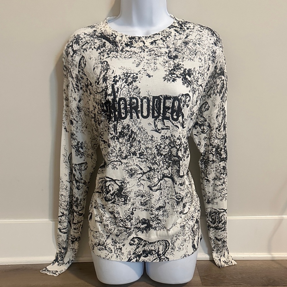 Dior Diorodeo Long Sleeve Top